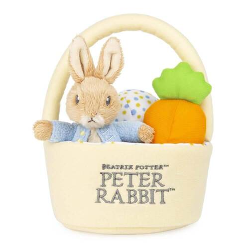 Beatrix Potter Peter Rabbit Easter Basket Plush Toys 4 Pack