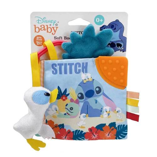Disney Baby Stitch On the Go Soft Book
