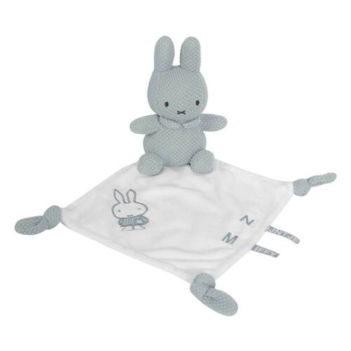 Miffy Knitted Green Cuddle Blanket