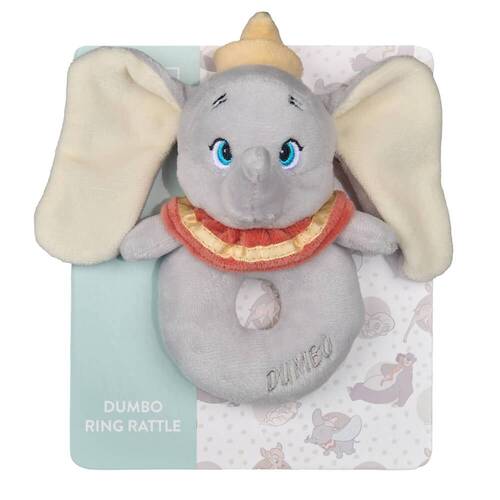 Disney Classics Dumbo Baby Ring Rattle