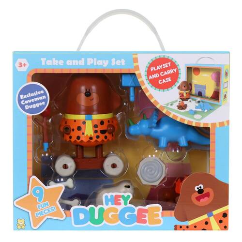 Hey Duggee Take & Play Dinosaur Figurine Playset | True Blue Toys Australia
