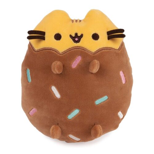 Pusheen the Cat Chocolate Dipped Cookie Squisheen Plush Toy 15cm