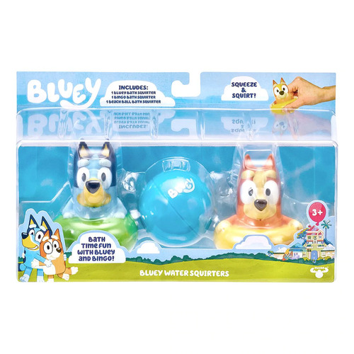 Bluey & Bingo Bath Water Squirters 3 Pack