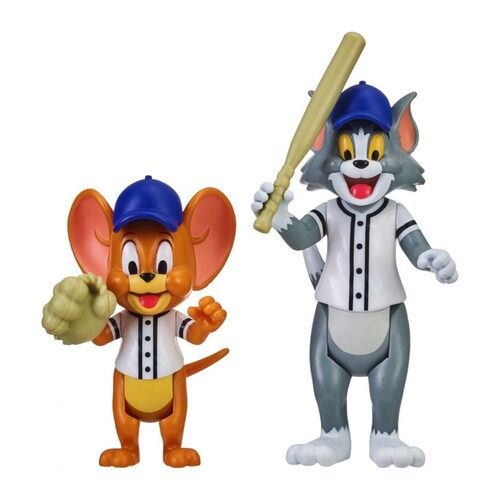 Tom & Jerry Play Ball Figures 7cm 2 Pack