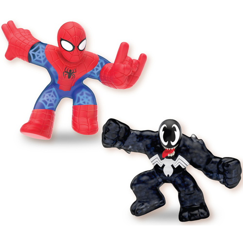 Heroes of Goo Jit Zu Marvel Spiderman vs Venom Pack Series 2