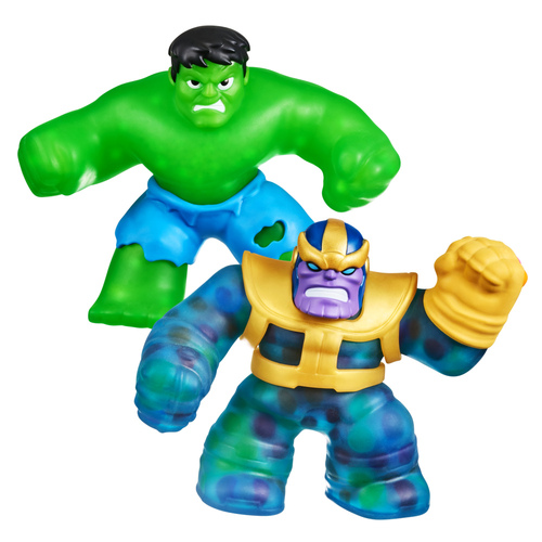 Heroes of Goo Jit Zu Marvel Hulk vs Thanos Pack Series 4