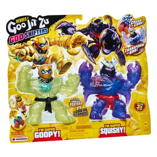 Heroes of Goo Jit Zu Goo Shifters Pantero vs Scorpious Versus Pack Series 7