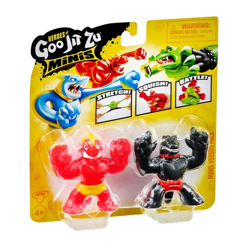 Heroes of Goo Jit Zu Minis Goo Power Blazagon Versus Shredz Series 7