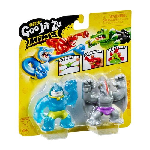 Heroes of Goo Jit Zu Minis Goo Power Thrash Versus Terrack Series 7