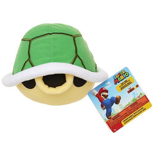 Super Mario Green Shell with Sound Plush Toy 15cm