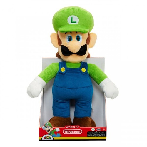 Nintendo Luigi Jumbo Plush Toy 50cm Green