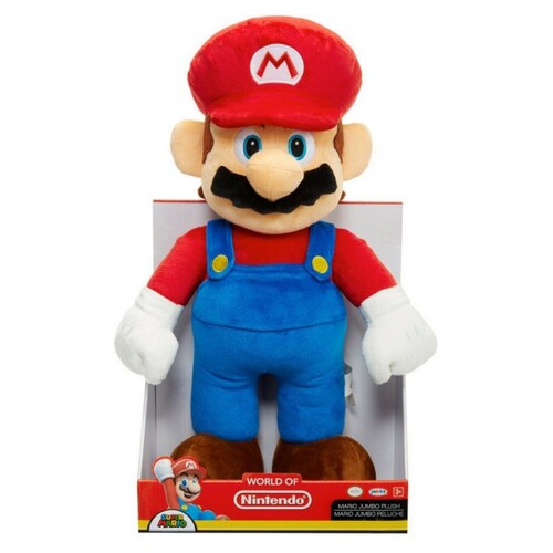 Nintendo Mario Jumbo Plush Toy 50cm Red
