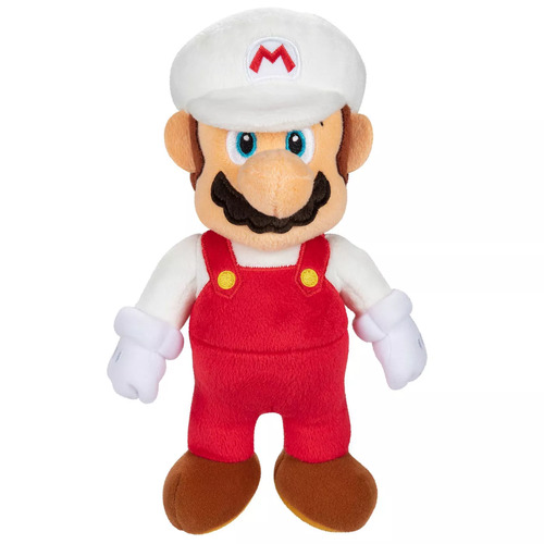 Nintendo Super Mario Fire Mario Plush Toy 25cm