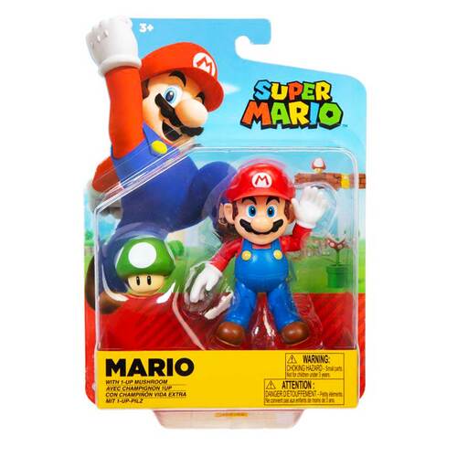 Nintendo Super Mario Poseable Figurine 10cm