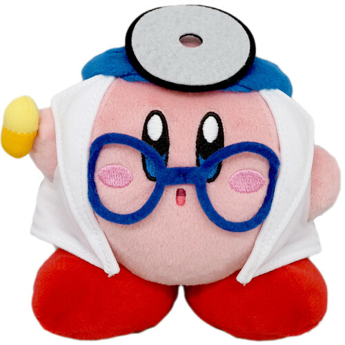 Kirby All Stars Doctor Plush Toy Small 15cm
