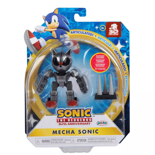 Sonic Mecha Sonic Articulated Figure 10cm