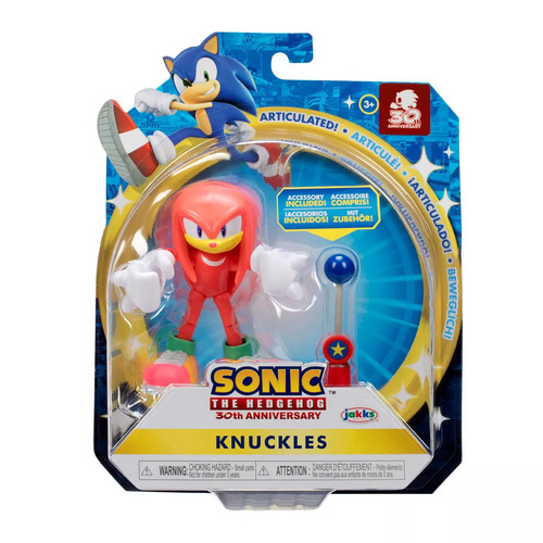 Sonic the Hedgehog Knuckles with Checkpoint Figure 10cm