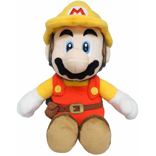 Nintendo Super Mario Builder Mario Plush Toy 25cm